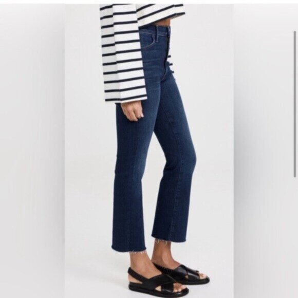 ⭐️ MOTHER JEANS - RASCAL ANKLE FREY-Cropped Jeans- In Partners Undercover - Picture 4 of 15